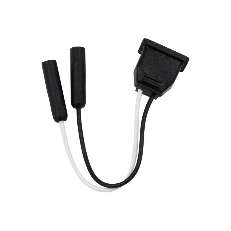 United Pacific 2-Wire Female Adapter With Female Bullet Plug 34203