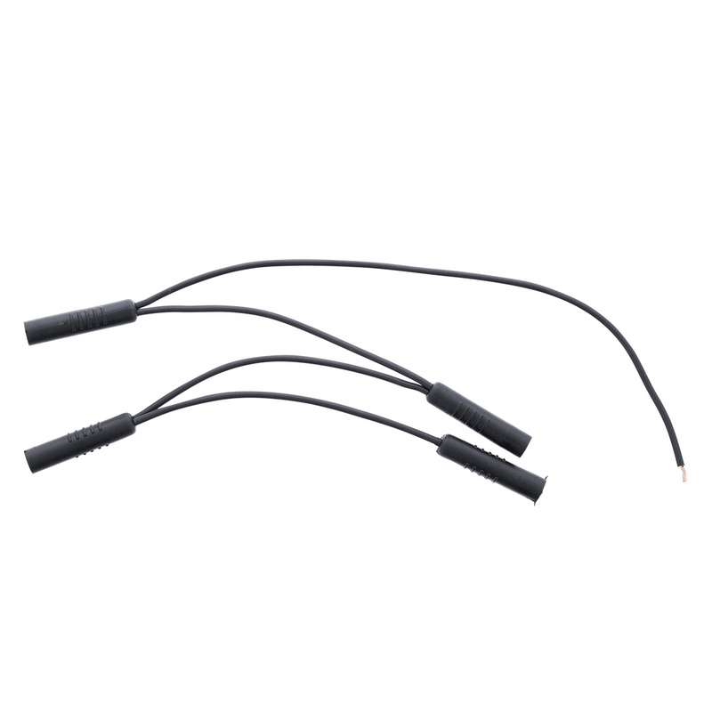United Pacific 0.180" Female Plug Wire Harness With 4 Plugs-3-7/8" Lead (Bulk) 34233B