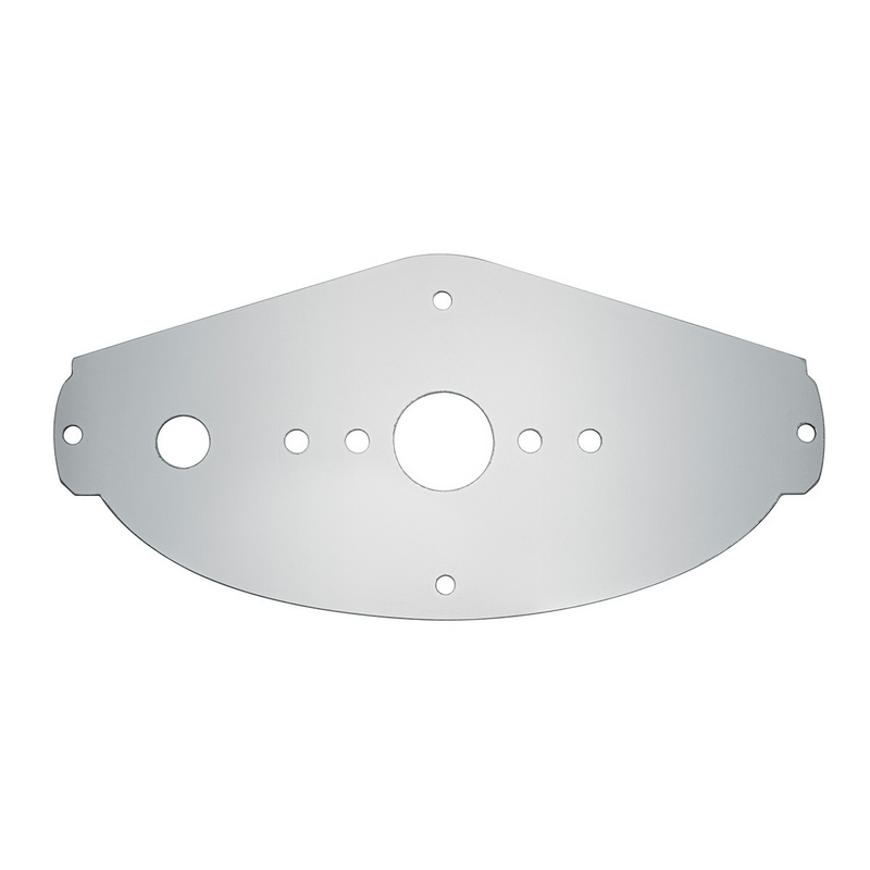 United Pacific 304 Stainless Steel Above Door Dome Light Plate For 2008-2017 Freightliner Cascadia 34272