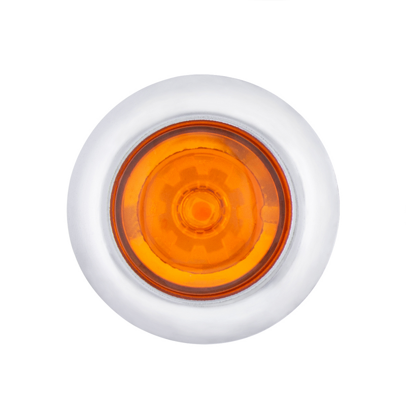 United Pacific ArcBlast LED Dual Function 3/4" Mini Clearance/Marker Light Amber LED/Amber Lens 34820