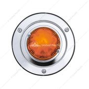 United Pacific GloLight Watermelon Sleeper Bunk Kit,  Stainless Steel Bezel- Amber (9 Diodes)