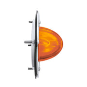 United Pacific GloLight Watermelon Sleeper Bunk Kit,  Stainless Steel Bezel- Amber (9 Diodes)