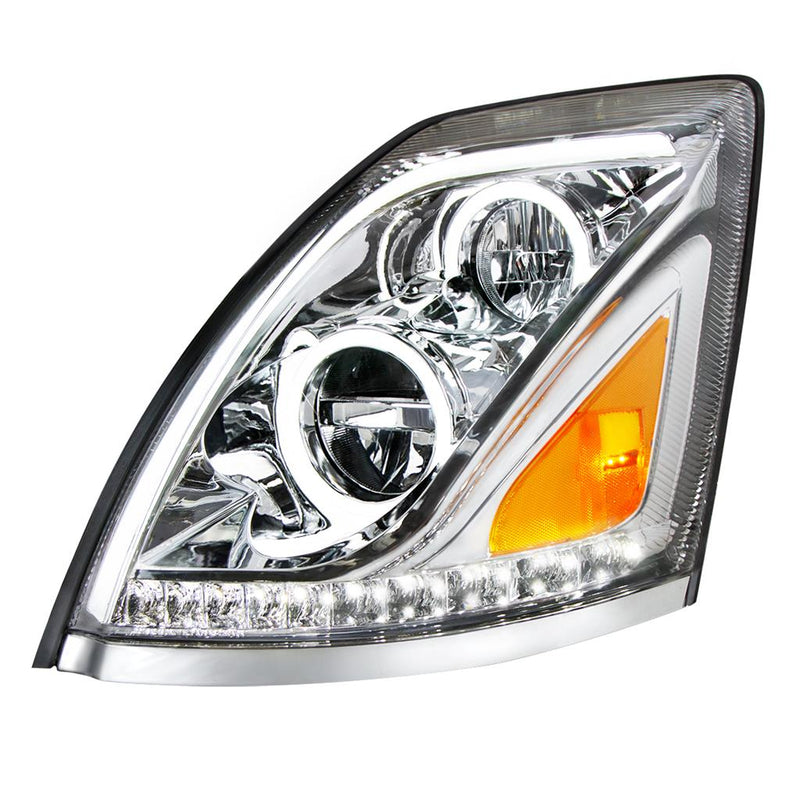 United Pacific Chrome All LED Headlight - Driver