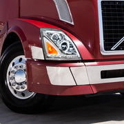 United Pacific Chrome All LED Headlight - Driver