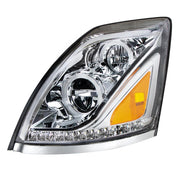 United Pacific Chrome All LED Headlight - Driver
