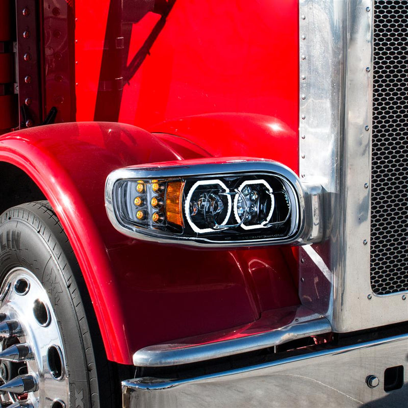 United Pacific High Power Blackout LED Headlight - Driver