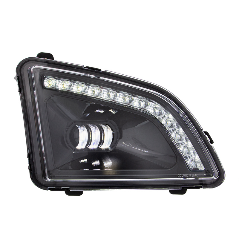 United Pacific 18 LED Black Projector Fog Light With Position Light For 2018-2024 Volvo VNL Passenger/Right 35860