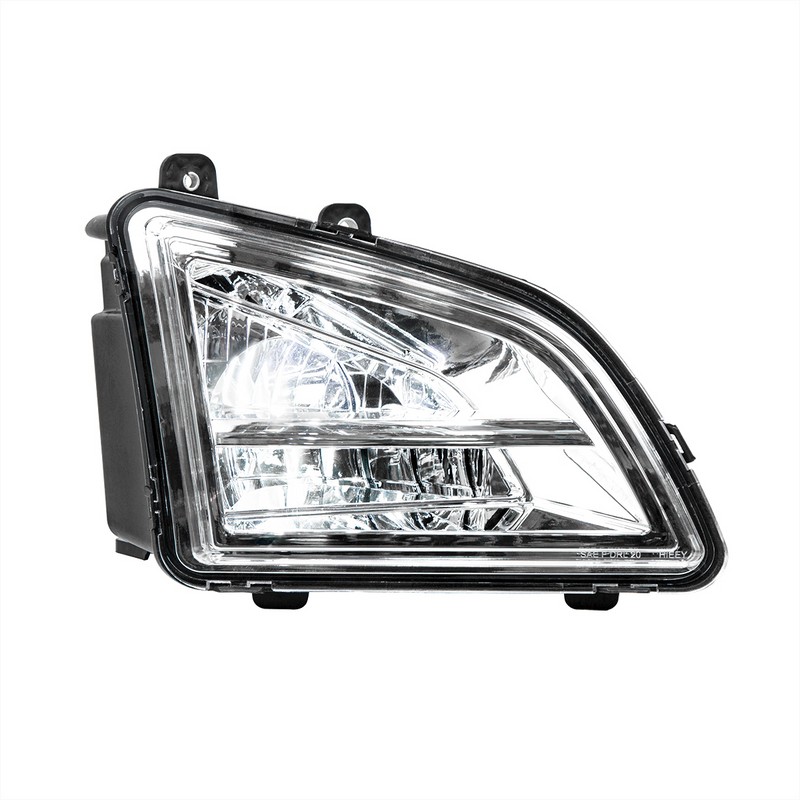 United Pacific Chrome LED Driving & Fog Light For 2018-2024 Volvo VNL Passenger -Competition Series 35862