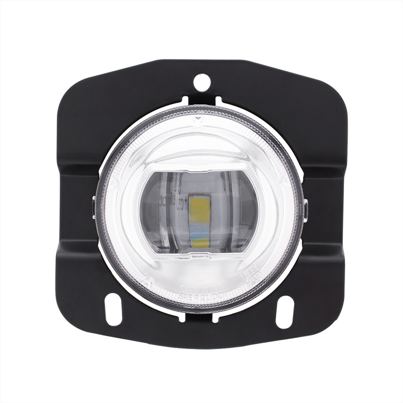 United Pacific LED Fog Light For 2013-2022 Kenworth 1st Gen T680 -Competition Series- Chrome 35871