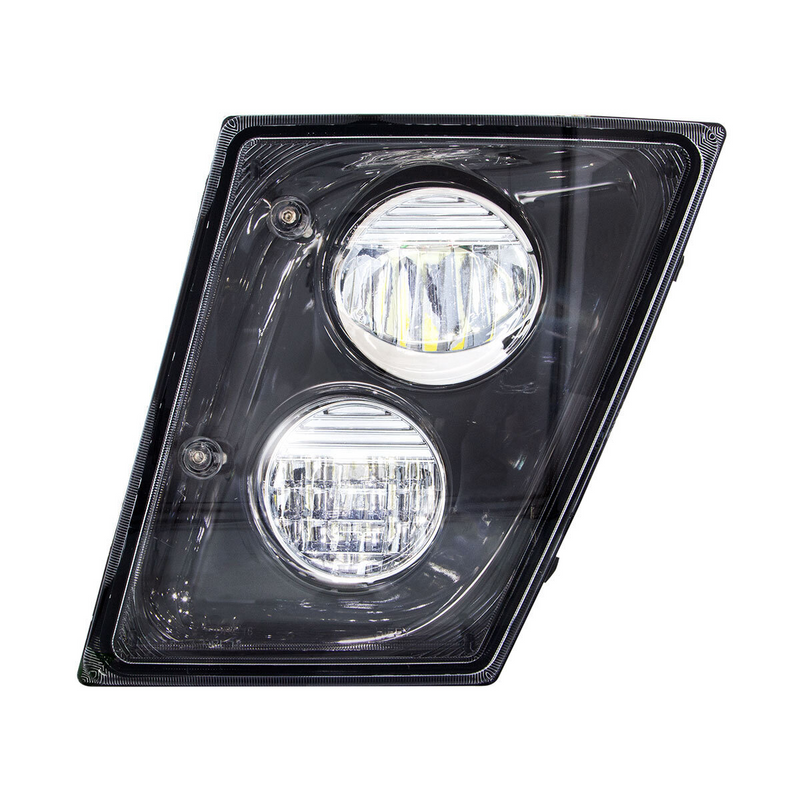 United Pacific 2 High Power LED Black Driving Light & Fog Light For 2003-2017 Volvo VNL Driver/Left 35907