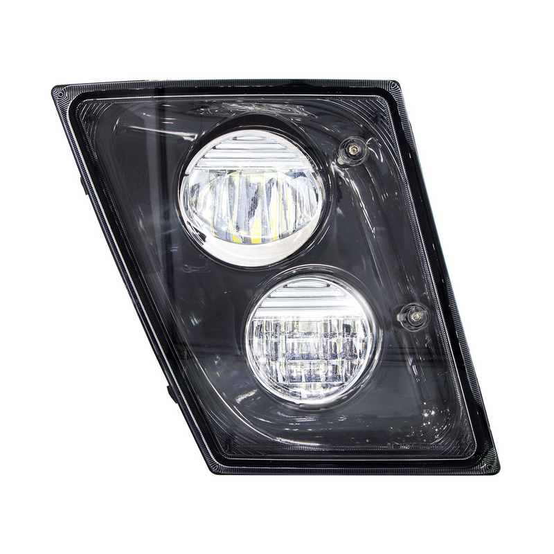 United Pacific 2 High Power LED Black Driving Light & Fog Light For 2003-2017 Volvo VNL Passenger/Right 35908