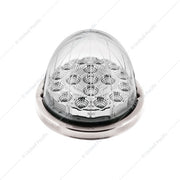 United Pacific 17 LED Double Fury Watermelon Light with Low Profile Stainless Steel Bezel - Red/Green