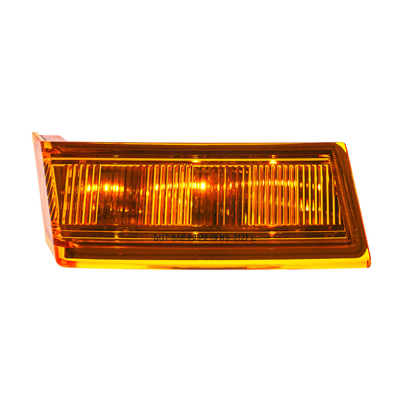 United Pacific 6 LED Amber Turn Signal Light For 2018-2026 Freightliner Cascadia Driver 36002