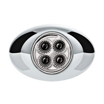 United Pacific 4 LED Double Fury Light - Red/Blue