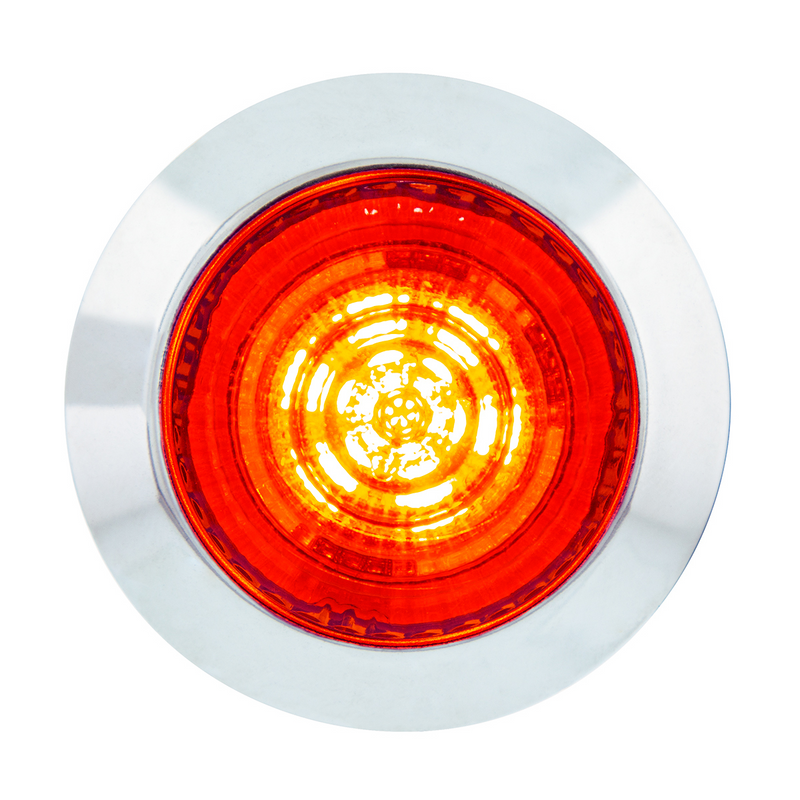 United Pacific 6 LED 1-1/4" Dual Function Light (Clearance/Marker)-Red LED/Red Lens 36036