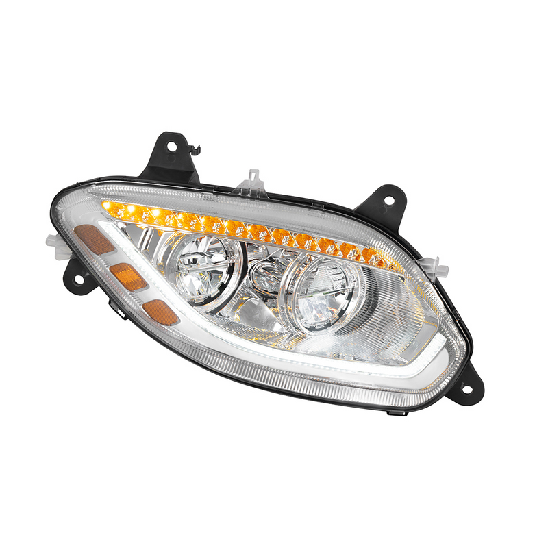 United Pacific Chrome 86 LED Headlight For 2018-2026 International LT- Passenger 36067