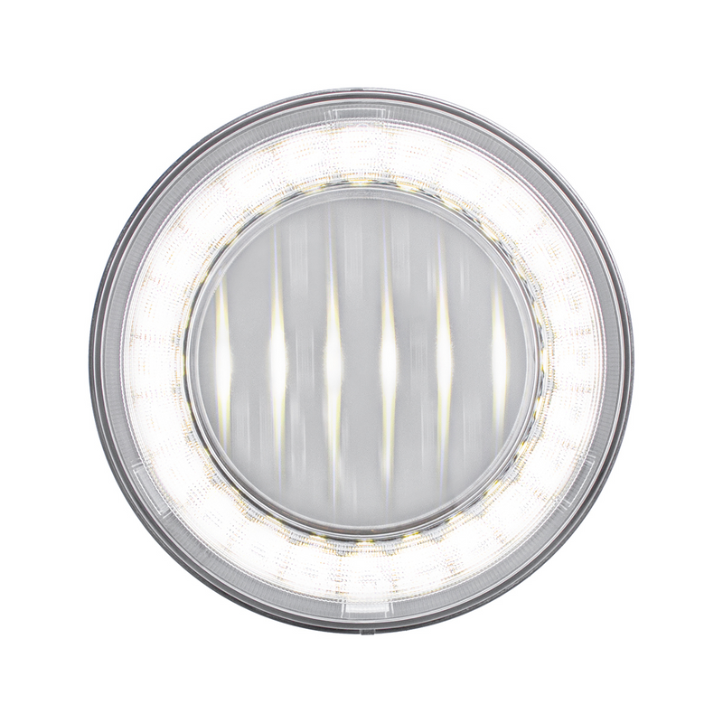 United Pacific 30 LED 4" Round Lumos Light I-Series (Back-Up) White LED/Clear Lens 36089