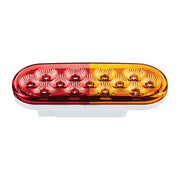 United Pacific Double Fury Oval Light- Red (13 Diodes)