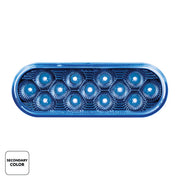 United Pacific Double Fury Oval Light- Red (13 Diodes)