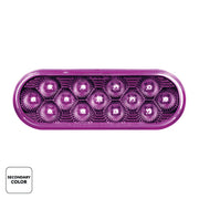 United Pacific Double Fury Oval Light- Red (13 Diodes)