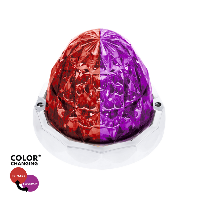 United Pacific Double Fury Crystal Watermelon Light Kit with Bezel - Red/Purple
