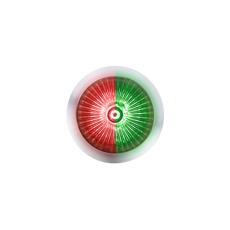 United Pacific Double Fury 4 LED Dual Function 1-1/8" Spike Light-Red & Green LED 36261