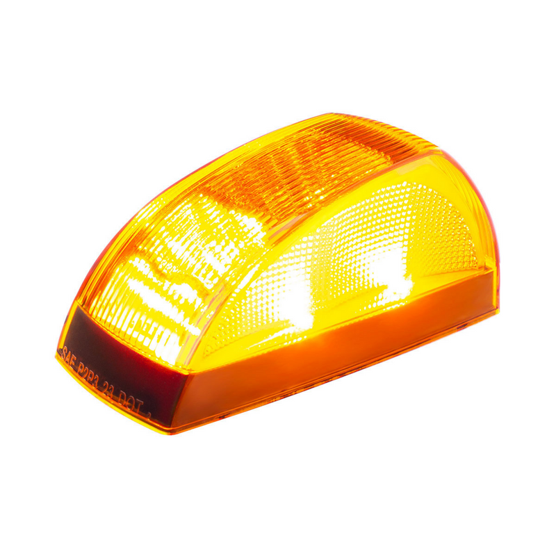 United Pacific 8 LED Cab Light For Freightliner M2-Amber LED/Amber Lens 36377
