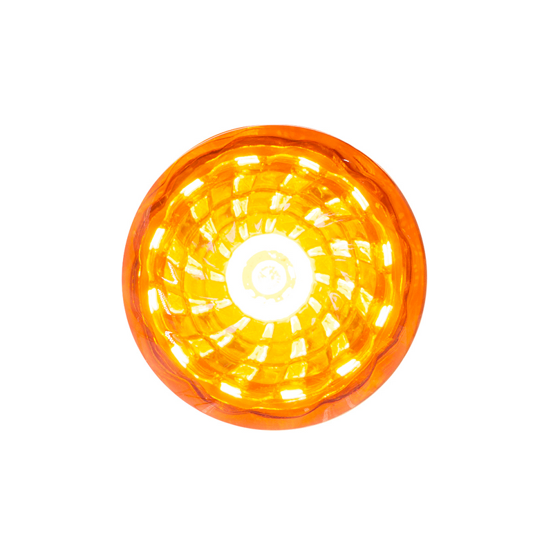 United Pacific LED 1-1/4" Round Light (Clearance/Marker) Amber LED/Amber Lens 36380