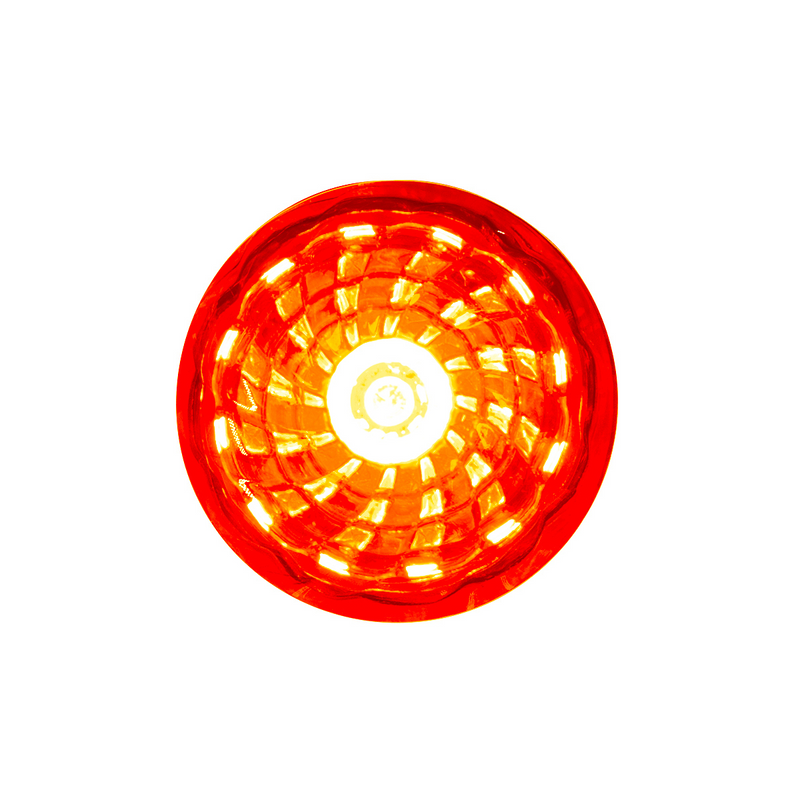 United Pacific LED 1-1/4" Round Light (Clearance/Marker) Red LED/Red Lens 36382