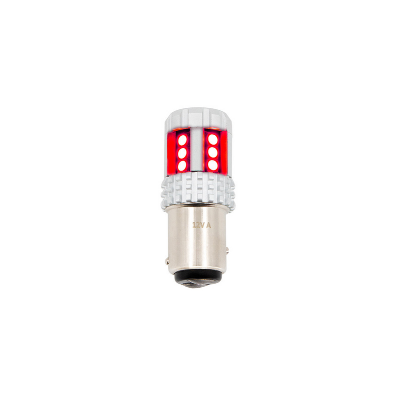 United Pacific High Power 18 LED 1157 Bulb-Red 36390