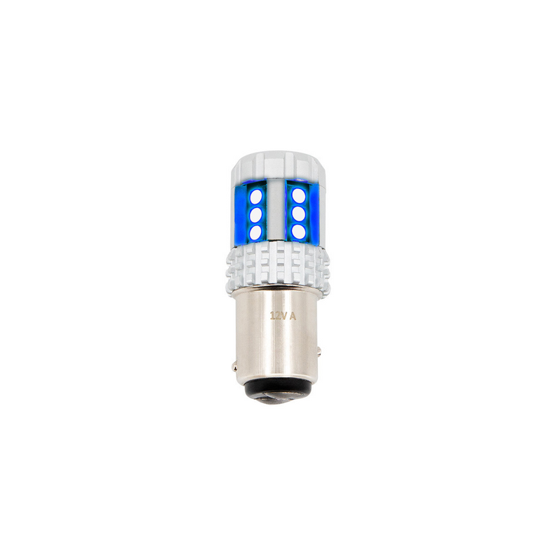 United Pacific High Power 18 LED 1157 Bulb-Blue 36392