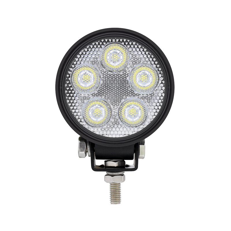 United Pacific 5 LED High Power Mini Work Light Round Flood Light 36461