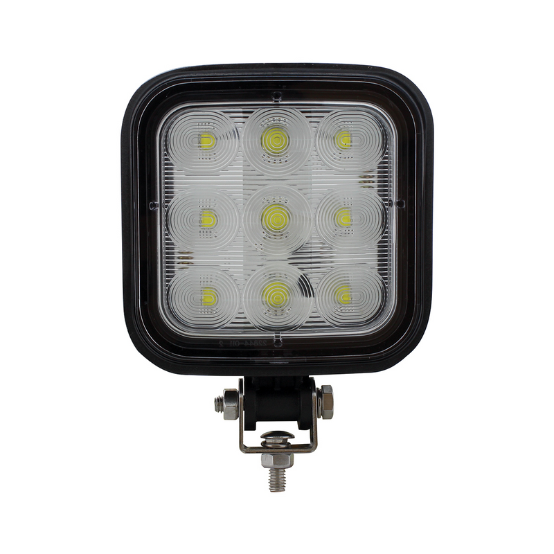 United Pacific 9 LED Square Wide Angle Driving/Work Flood Light (Bulk) 36514B
