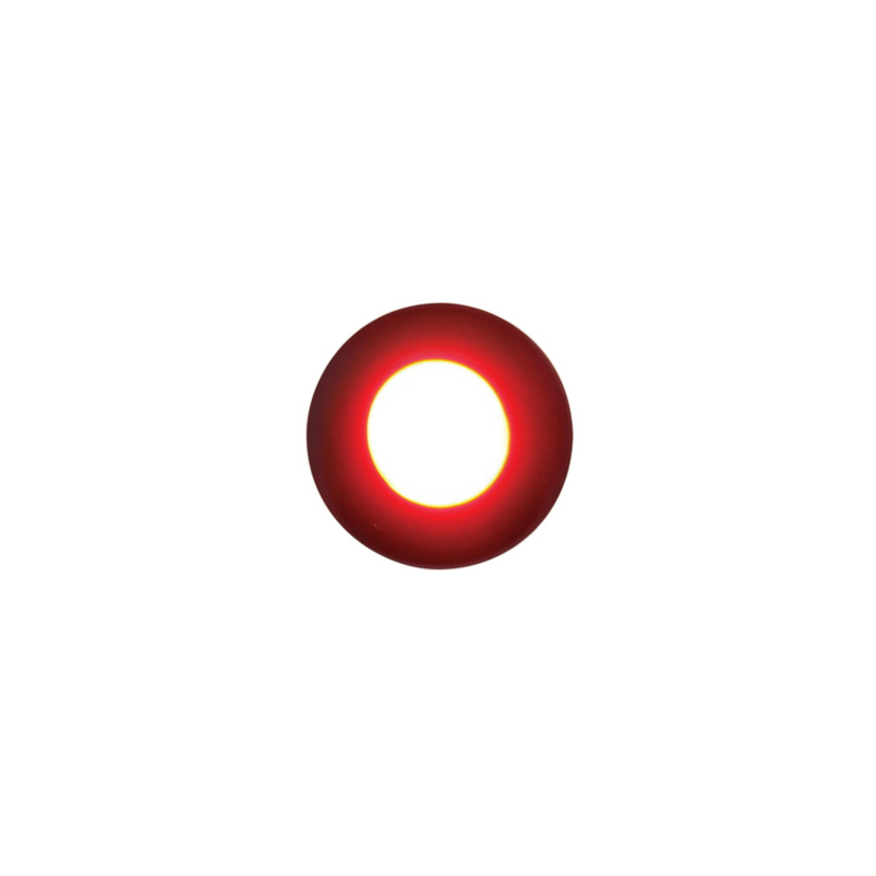 United Pacific Single LED Snap-In Indicator Light Red (Bulk) 36520B