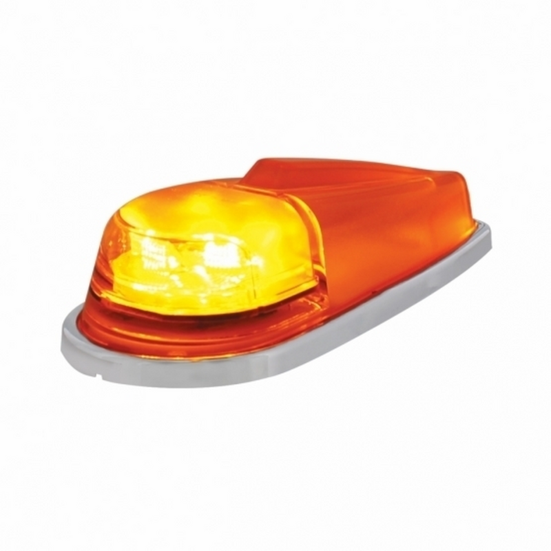 United Pacific 6 LED Pick-Up/SUV Cab Light- Amber LED/Amber Lens (Bulk) 36621B