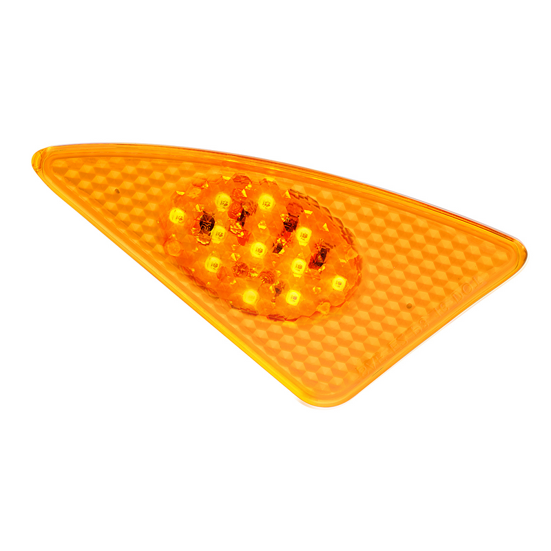United Pacific 11 Amber LED Fender Signal Light For 2008-2017 Kenworth T660 Driver 36626