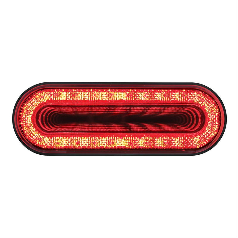 United Pacific 6" Oval Mirage Stop/Turn/Tail Light (Red)