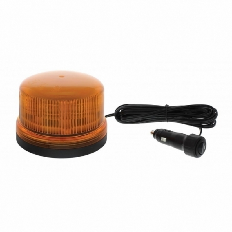 United Pacific 8 High Power LED Low Profile Beacon Light Magnet Mount 36685