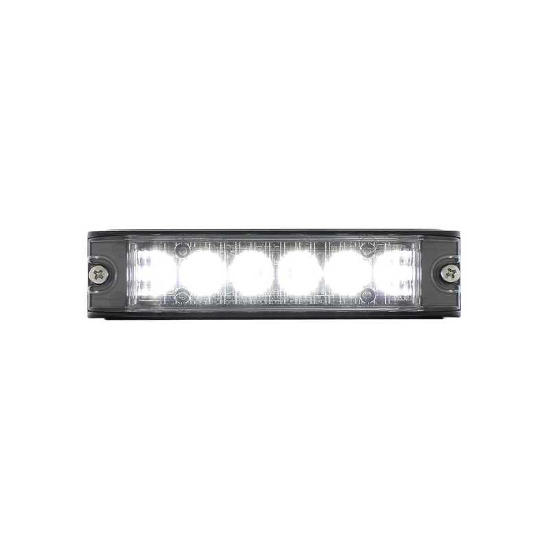 United Pacific 6 High Power LED Low Profile Warning Lighthead White LED 36690