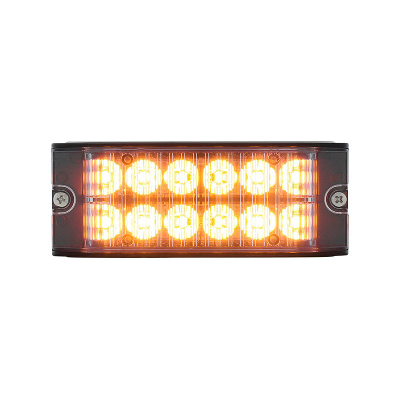 United Pacific 12 High Power LED Low Profile Warning Lighthead Amber LED 36691