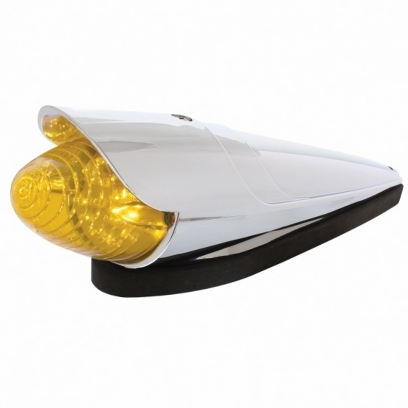 United Pacific 19 LED Beehive Grakon 1000 Cab Light Kit With Visor Amber LED/Amber Lens 36755