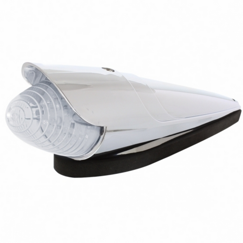 United Pacific 19 LED Beehive Grakon 1000 Cab Light Kit With Visor Amber LED/Clear Lens 36756