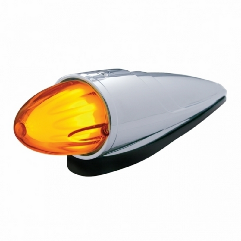United Pacific 9 LED Dual Function GloLight Watermelon Grakon 1000 Style Cab Light Kit Amber LED/Amber Lens 36759