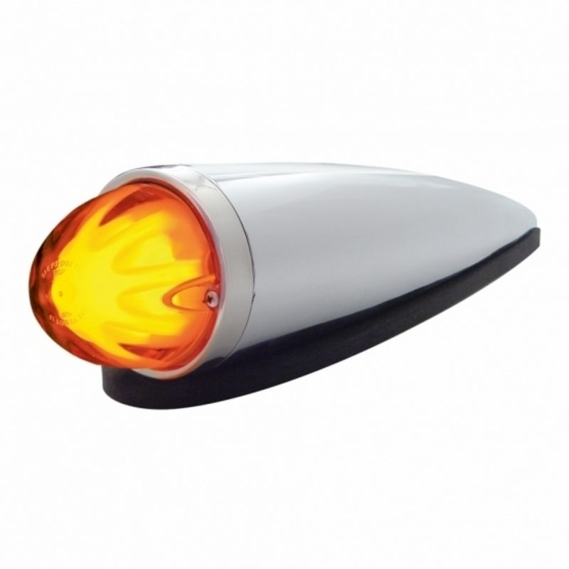 United Pacific 9 LED Dual Function GloLight Watermelon Cab Light Kit Amber LED/Amber Lens 36761