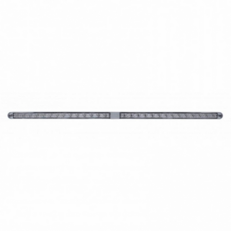 United Pacific Dual 14 LED 12" Light Bars With Bezel White LED/Clear Lens 36793