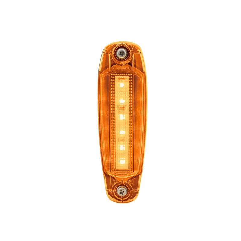United Pacific 6 LED Cab Light For 2018-2026 Freightliner Cascadia-Amber Lens 36805