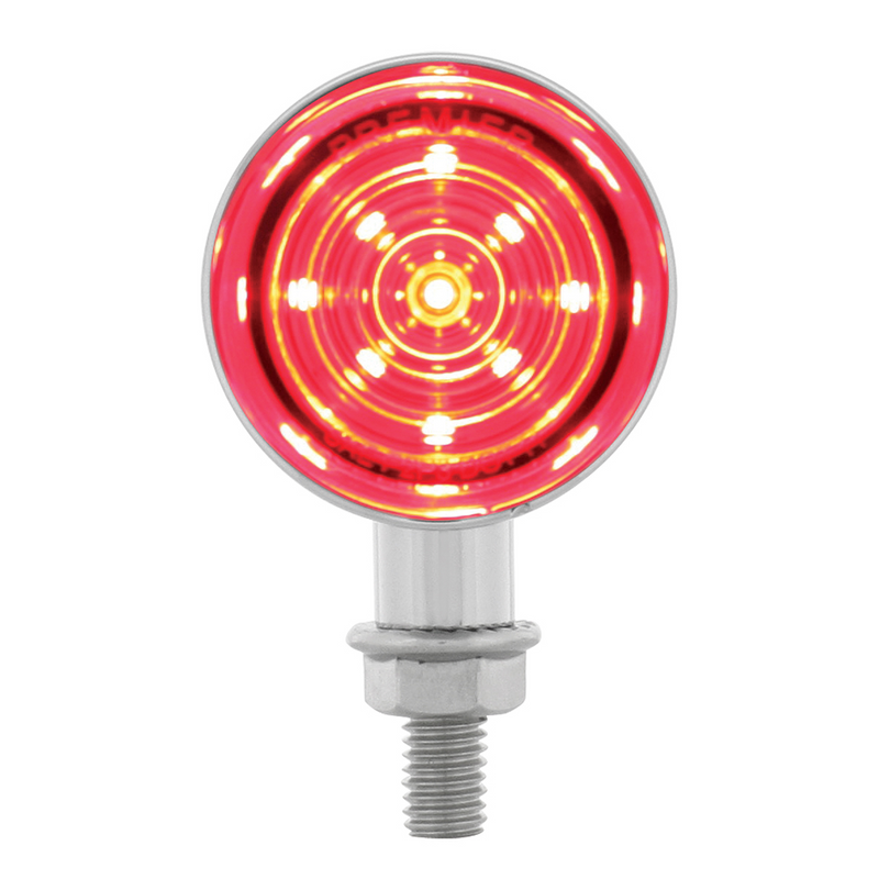 United Pacific 9 LED Dual Function Mini Bullet Light Red LED/Red Lens 36860