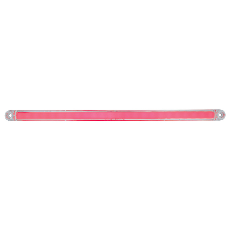 United Pacific 24 LED Dual Function 12" GloLight Bar (Stop, Turn & Tail) Red LED/Clear Lens (Card) 36864