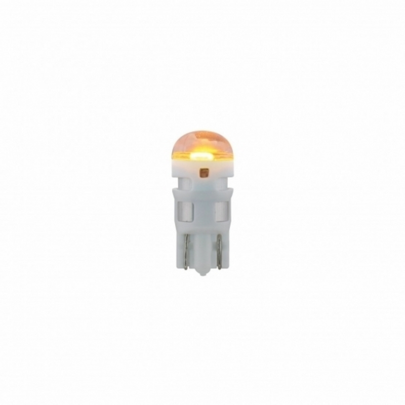 United Pacific High Power Single LED 194/T10 Bulb Amber (2-Pack) 36917