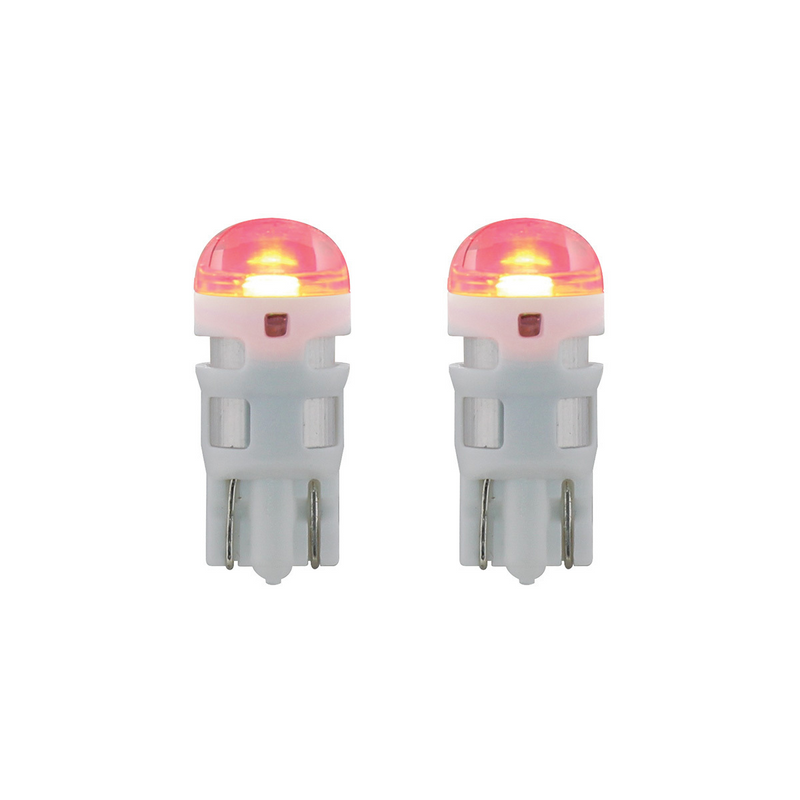 United Pacific High Power Single LED 194/T10 Bulb Red (2-Pack) 36919